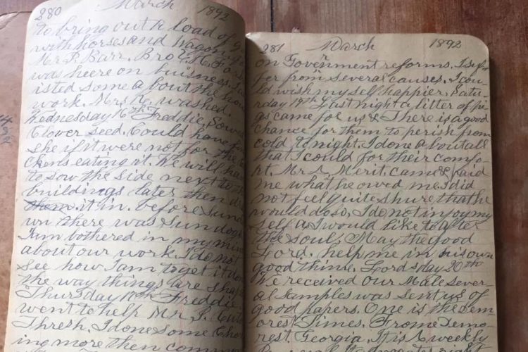 Historical Diaries and Journals from the 1890s Fully Transcribed